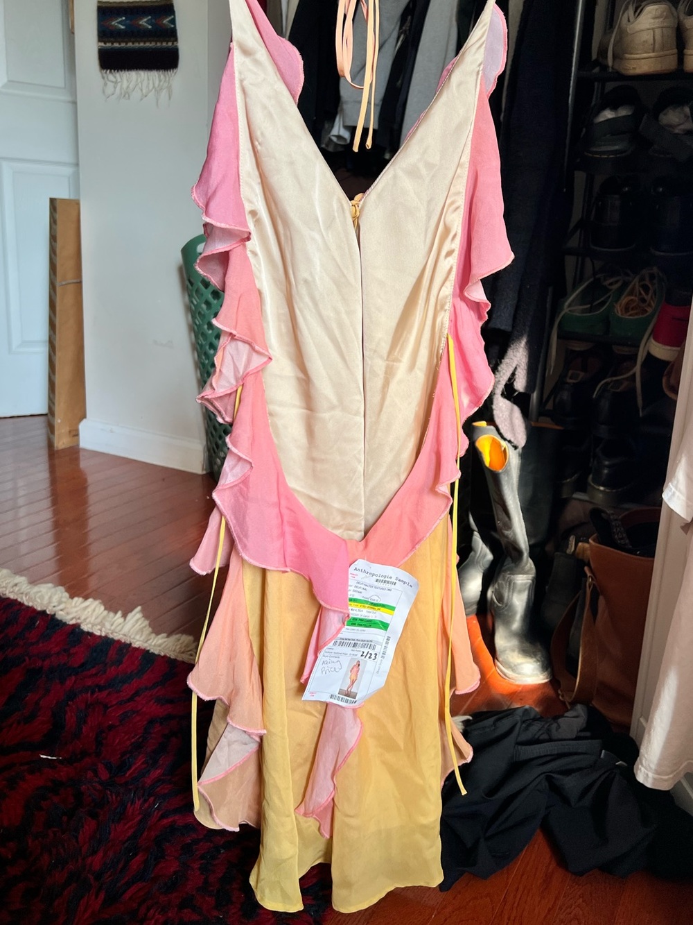 NWT Anthropologie Delfi Dress *Sample!* - Picture 3 of 6